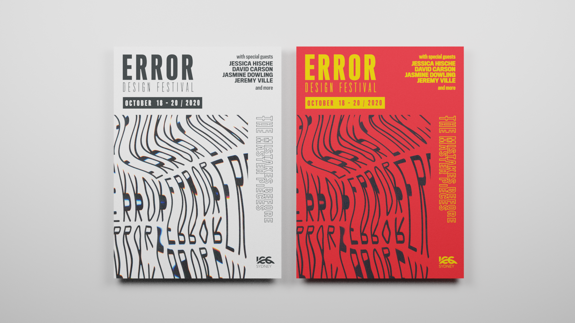 Above: Event Posters