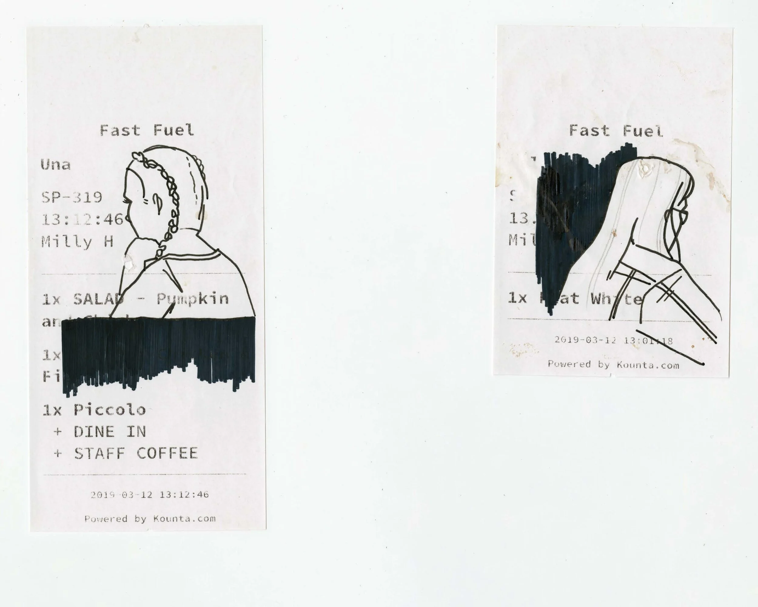 Above/Below: Sample Spreads